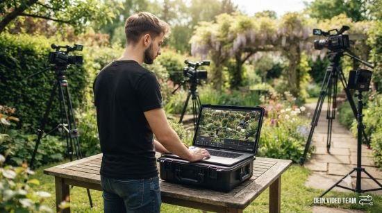 Assistent für Videoproduktion in der Hamid Afzali Filmproduktion